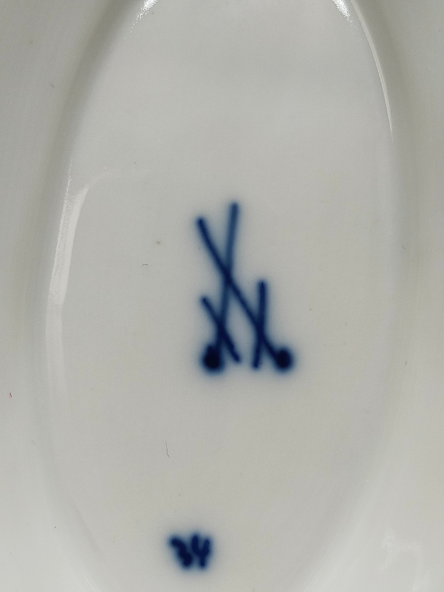 Original Meissen Zwiebelmuster Sauciere Edles Porzellan Knaufzeit