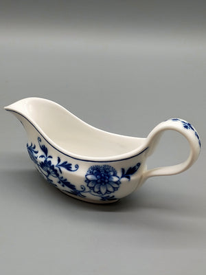 Klassische Meissen Zwiebelmuster Sauciere Edles Porzellan