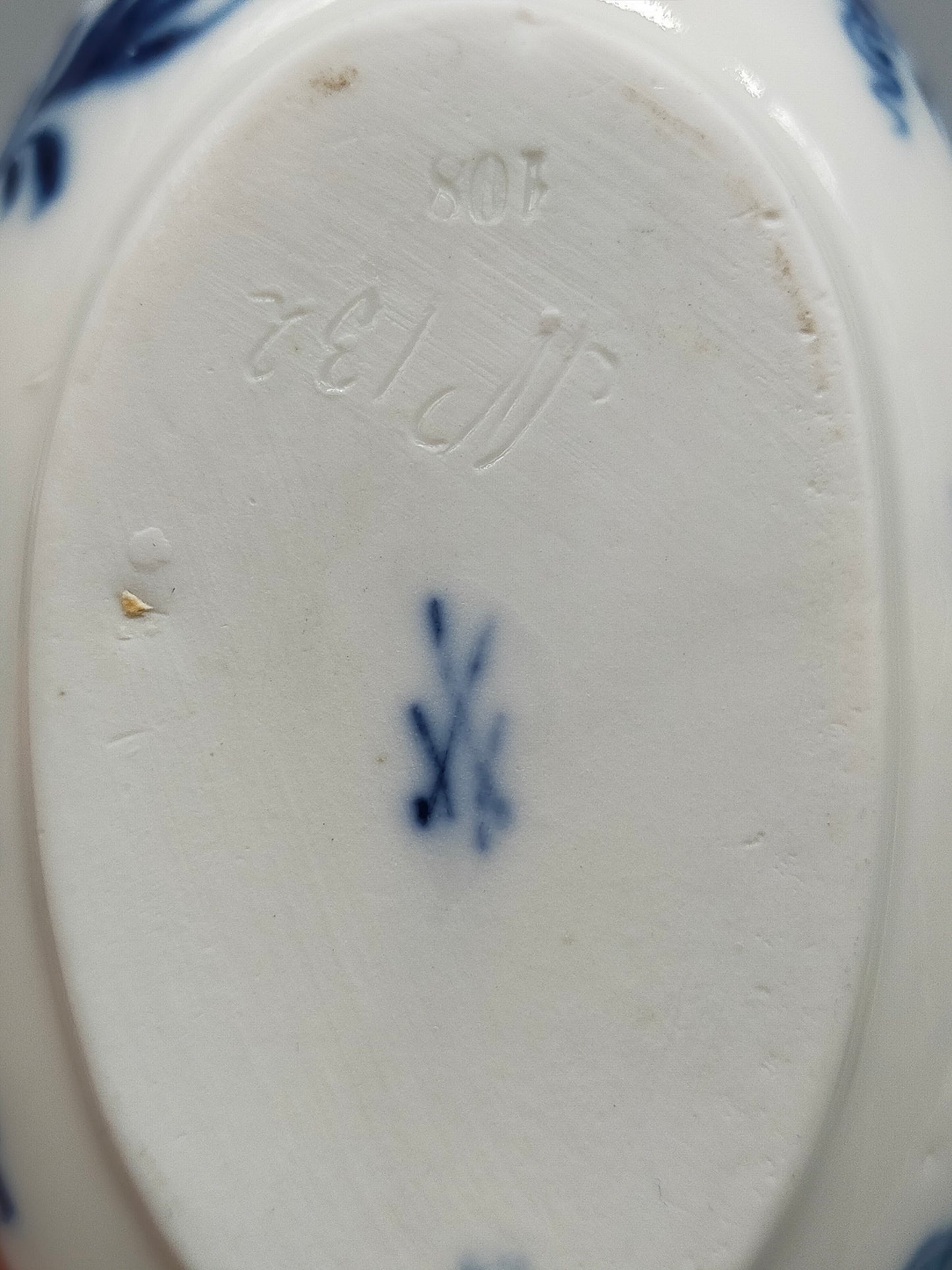 Klassische Meissen Zwiebelmuster Sauciere Edles Porzellan