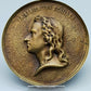 Antike Friedrich von Schiller Wandplakette aus Bronze