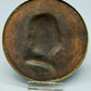 Antike Friedrich von Schiller Wandplakette aus Bronze