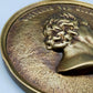 Antike Bronze Wandplakette – Johann Wolfgang von Goethe