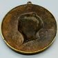 Antike Bronze Wandplakette – Johann Wolfgang von Goethe