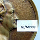 Antike Bronze Wandplakette – Johann Wolfgang von Goethe
