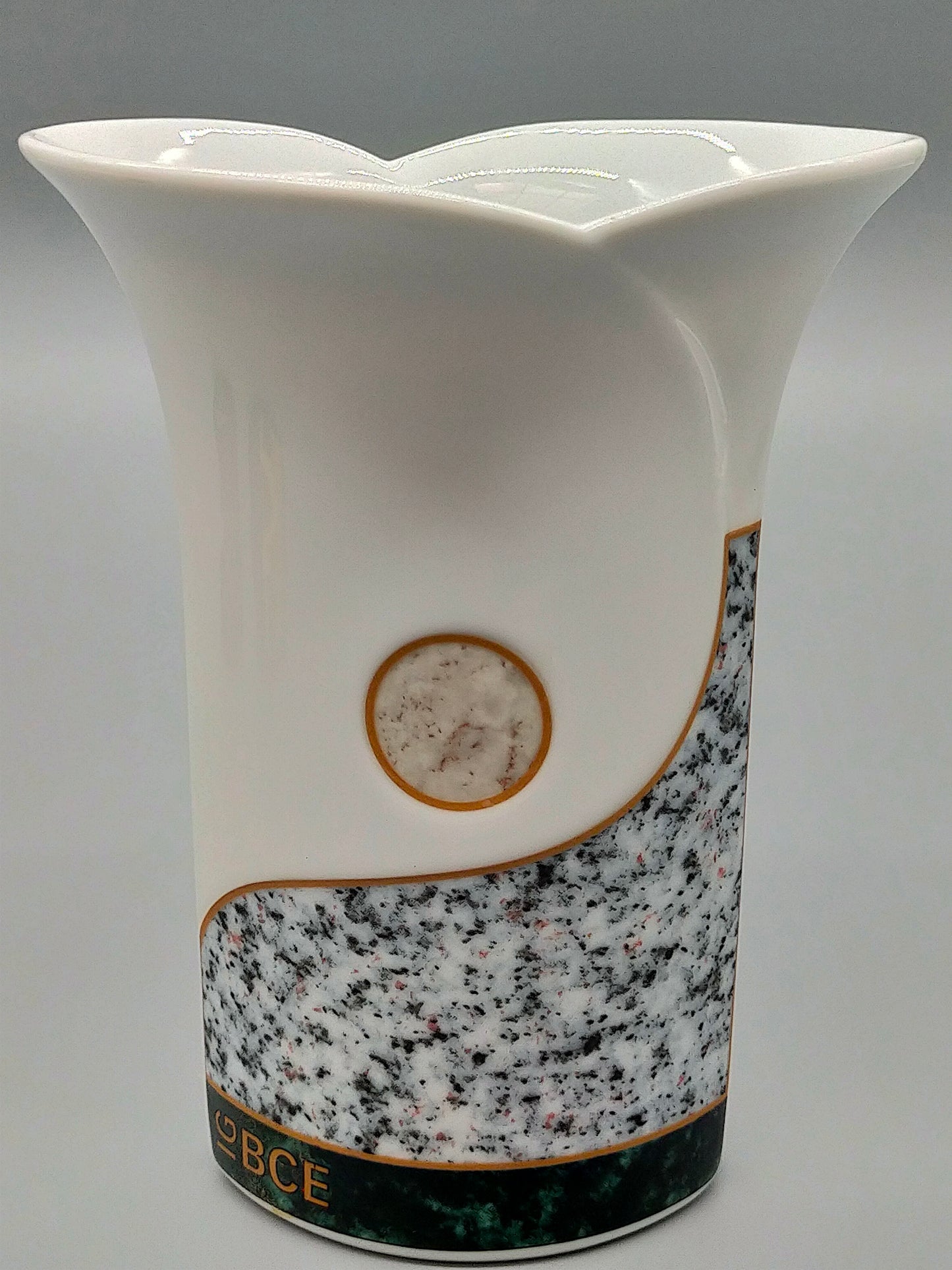 Exklusive Hutschenreuther IG BCE Design Vase von Rudolf Pastor