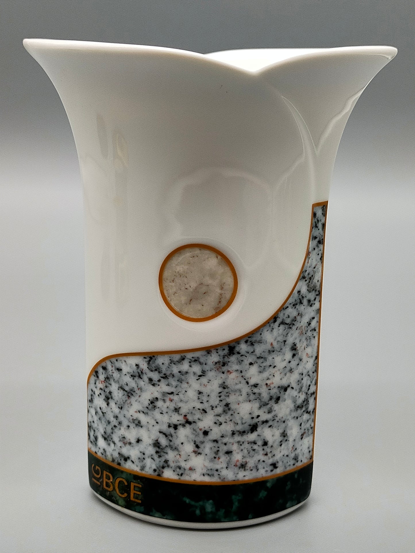 Exklusive Hutschenreuther IG BCE Design Vase von Rudolf Pastor