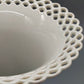 Edle Wallendorf Porzellan Vase – Durchbrochener Rand & Veilchendekor