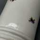 Edle Wallendorf Porzellan Vase – Durchbrochener Rand & Veilchendekor