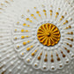 Kaiser Porzellan Vase Fidibus Weiß Gold Elegantes Relief Design