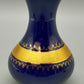 KPM Royal Bavaria Vase Echt Cobalt – Elegante Porzellan Vase mit Golddekor