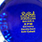 KPM Royal Bavaria Vase Echt Cobalt – Elegante Porzellan Vase mit Golddekor