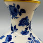 Elegantes Kronach Porzellan Vasen Set Delft Blau Weiß Dekor