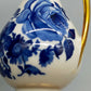 Elegantes Kronach Porzellan Vasen Set Delft Blau Weiß Dekor