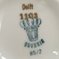 Elegantes Kronach Porzellan Vasen Set Delft Blau Weiß Dekor