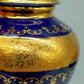 Royal KPM Porcellan Bavaria Deckelvasen Echt Cobalt mit Golddekor