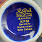 Royal KPM Porcellan Bavaria Deckelvasen Echt Cobalt mit Golddekor
