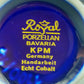Edle Royal KPM Bavaria Echt Cobalt Vase – Elegantes Golddekor