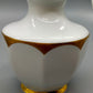 Elegante Johann Seltmann Vohenstrauß Porzellan Vase – Weiß mit Goldrand