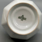 Elegante Johann Seltmann Vohenstrauß Porzellan Vase – Weiß mit Goldrand