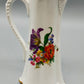 Eleganter Gerold Porzellan Krug Florales Dekor mit Goldrand