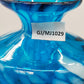 Blaue Murano Glas Vase Handgearbeitete mit Fleckenmuster