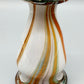 Kunstvolle Murano Glas Vase Farbiges Strudel Design