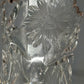 Edle Kristallglas Vase Traditionelles Schliffdekor