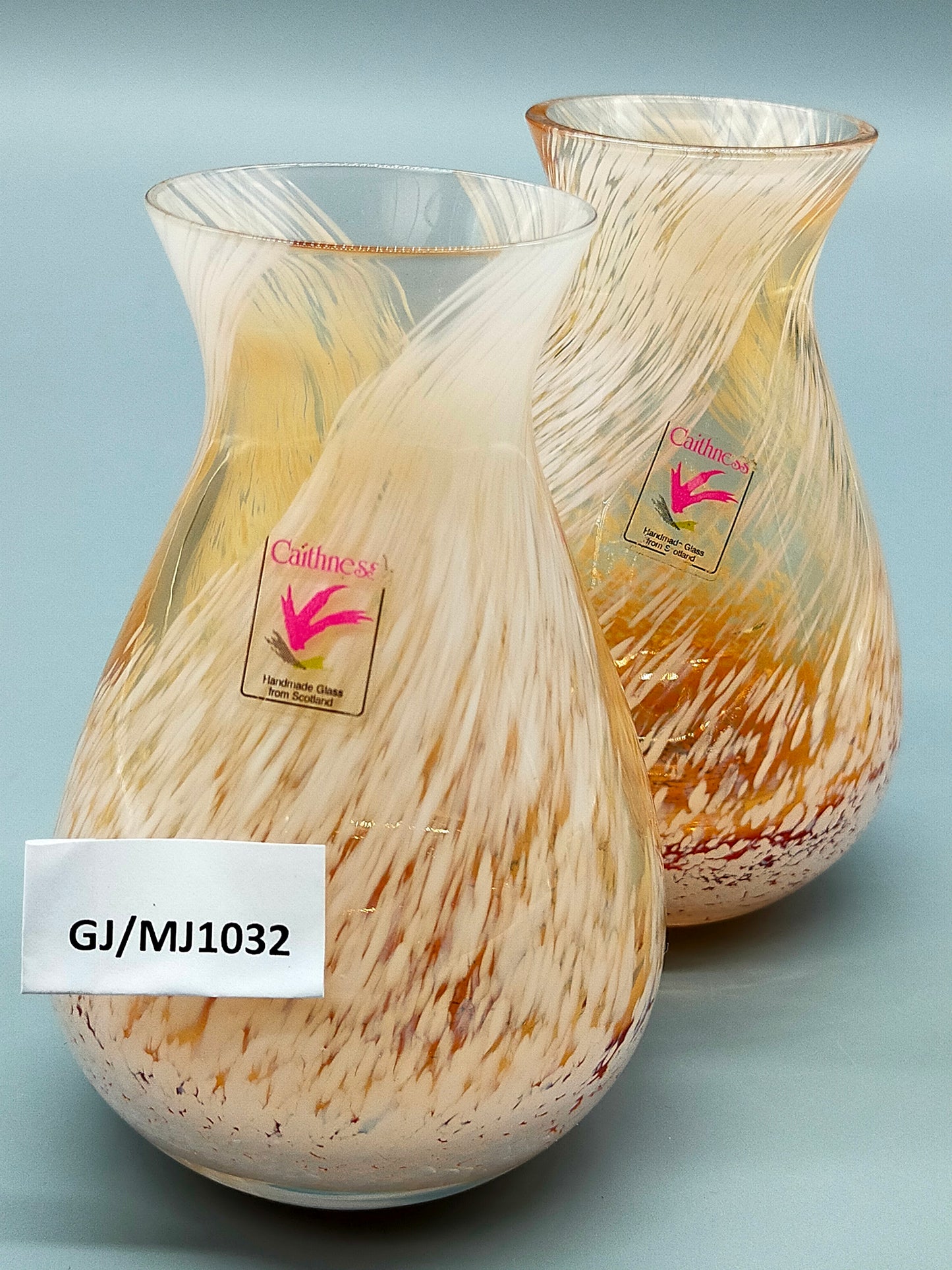 Caithness Glass Vasen Set Handgefertigtes schottisches Glasdesign
