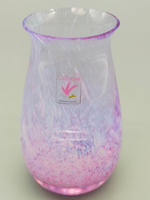 Caithness Glas Vase Handgefertigte Vintage Kunstglas Blumenvase