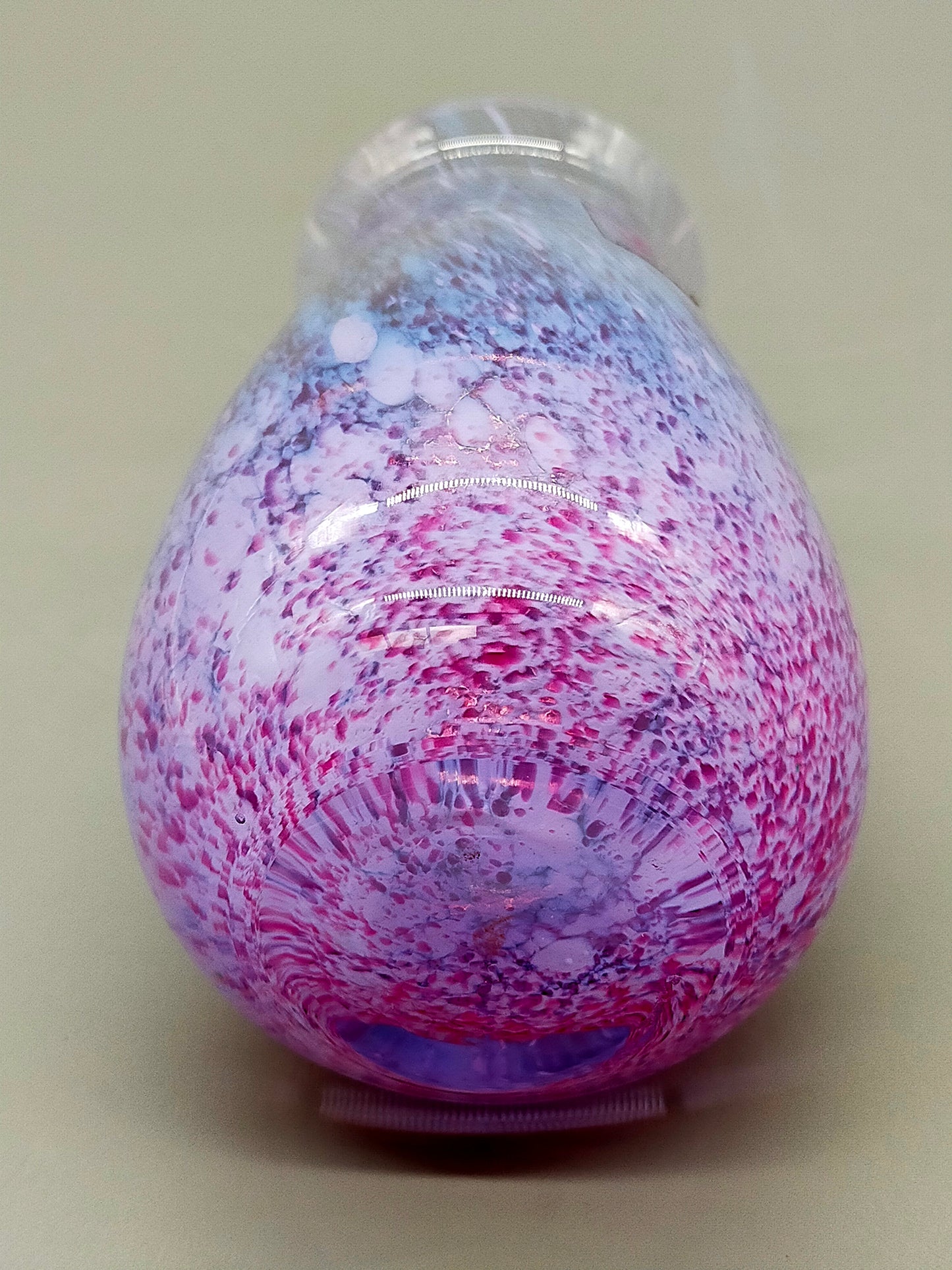 Caithness Glas Vase Handgefertigte Vintage Kunstglas Blumenvase