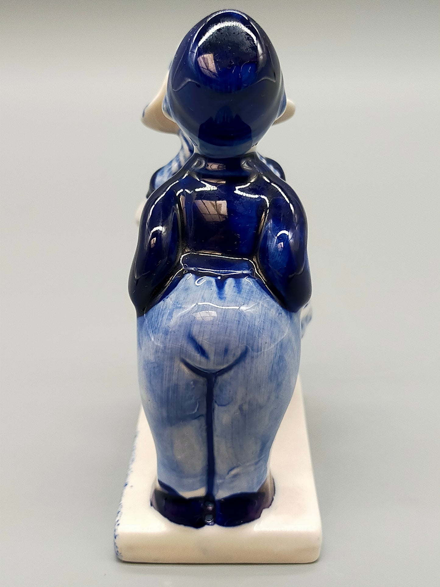 Delft Blauw Porzellanfigur Küssendes Paar Holland Stil