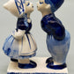 Delft Blauw Porzellanfigur Küssendes Paar Holland Stil