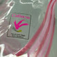 Caithness Rondo Glas Vase Pink-Weißer Wirbel aus Schottland