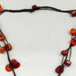 Edle Karneol Stein Kette Extravagante Damen Kette