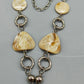 Elegante Damen Kette mit Herzanhänger und Quaste