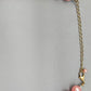 Elegante Damen Perlen Kette in Rosa Klassischer Modeschmuck