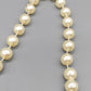 Klassische Perlenkette in Creme Zeitloser Schmuck für jeden Anlass
