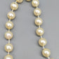 Klassische Perlenkette in Creme Zeitloser Schmuck für jeden Anlass