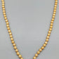 Vintage Perlen Kette mit floraler Strass Schließe