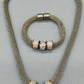 Exklusives Modeschmuck Set Kette und Armband Funkelndes Design
