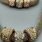 Exklusives Modeschmuck Set Kette und Armband Funkelndes Design