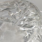 Edle Bleikristall Dose mit Deckel Elegante Bonboniere mit Blumenschliff