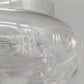 Edle Bleikristall Dose mit Deckel Elegante Bonboniere mit Blumenschliff