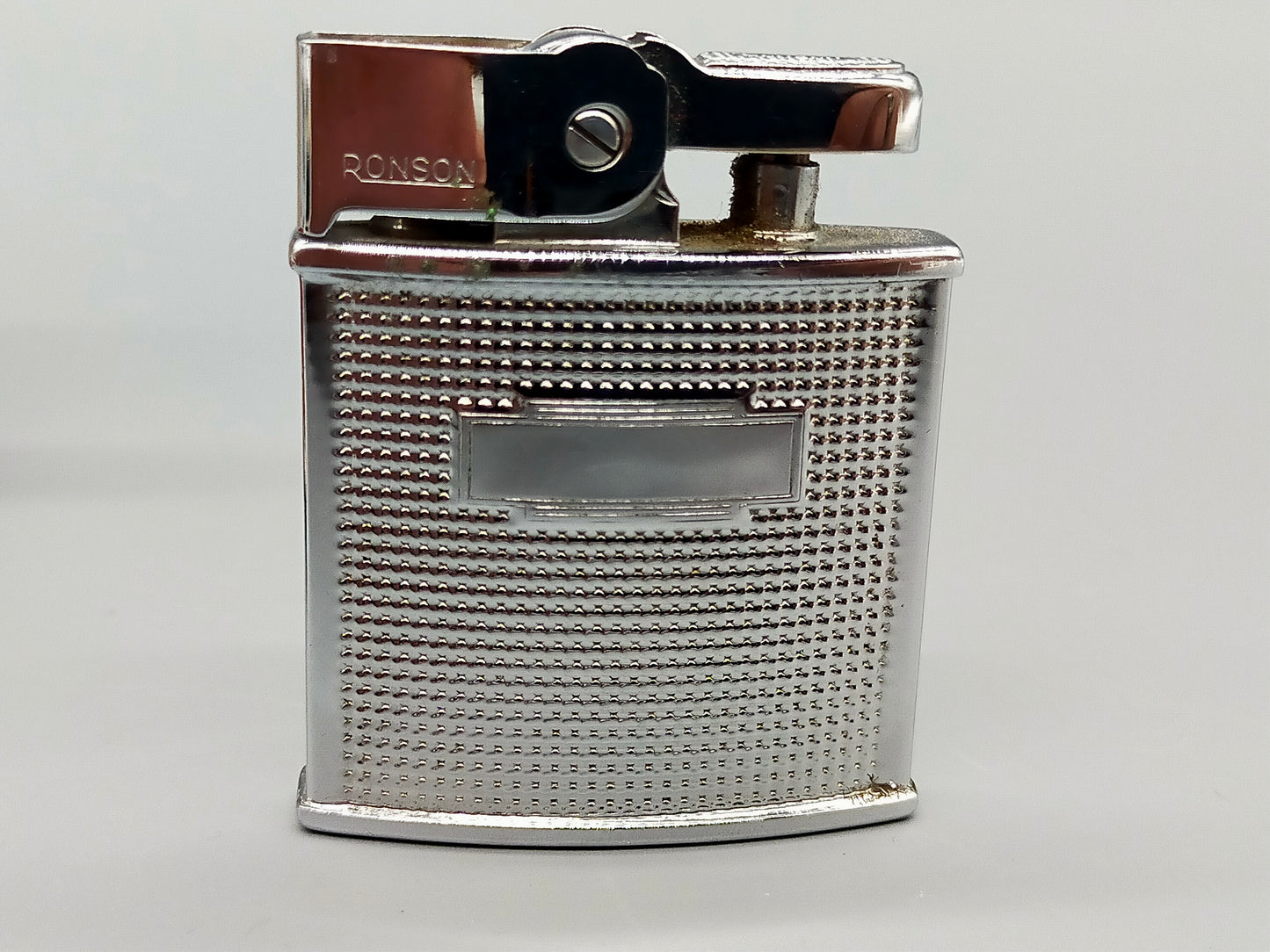Vintage Ronson Cadet Benzinfeuerzeug mit Originalbox