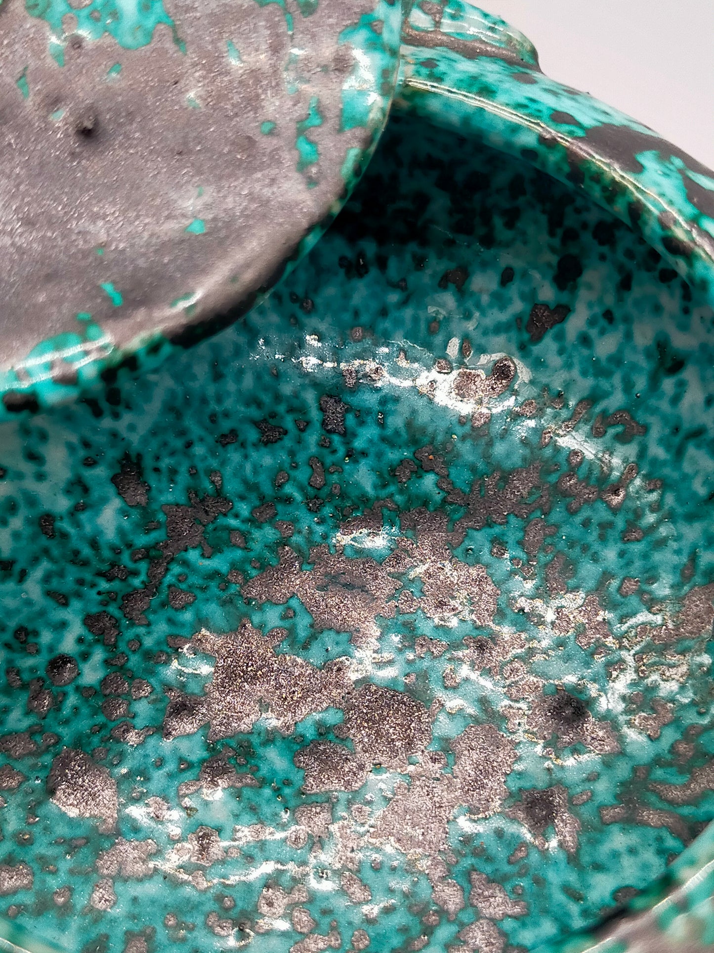 Handgemachte Keramik Schale von RK orig Kunstkeramik