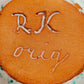 Handgemachte Keramik Schale von RK orig Kunstkeramik