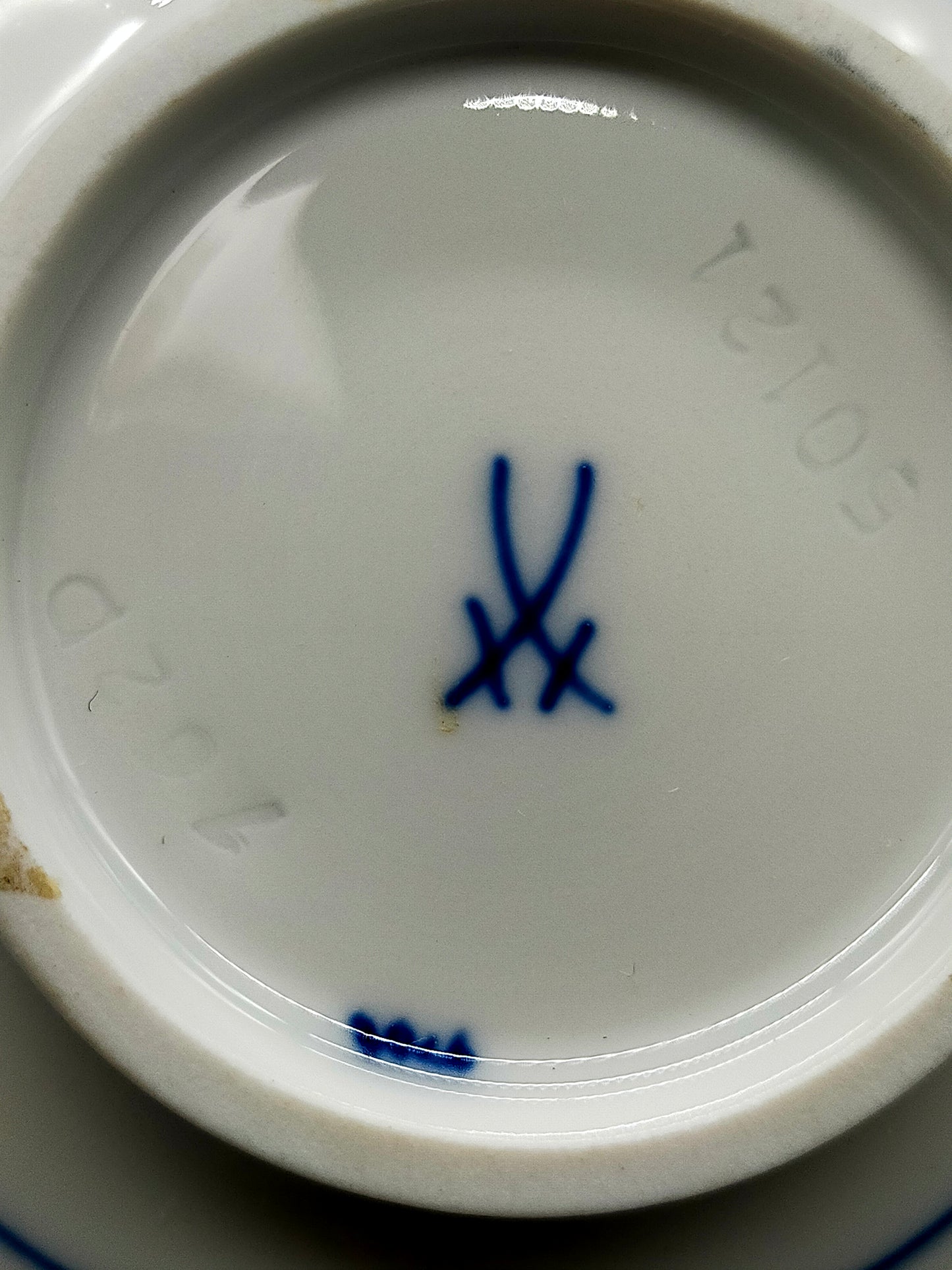 Edle Meissen Kugelvase Zwiebelmuster Handbemaltes Porzellan