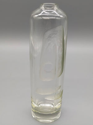 Elegante Glas Vase in Zylinderform Schlankes Design