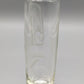 Elegante Glas Vase in Zylinderform Schlankes Design
