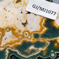 Faszinierender Ozean Jaspis Anschliff Farbintensiver Orbicular Jasper